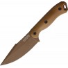 Couteau Becker Harpoon BK18 KA-BAR lame lisse 11.7cm Marron - 1