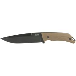 Couteau Ka-Bar Jarosz Turok lame lisse 15.9cm Marron - 2