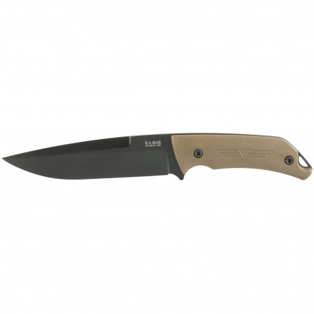 Couteau Ka-Bar Jarosz Turok lame lisse 15.9cm Marron - 1