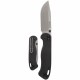 Couteau Ka-Bar Becker lame lisse 9cm Noir - 1