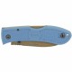 Couteau Ka-Bar Hunter lame lisse 7.6cm Bleu - 3