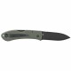 Couteau Ka-Bar Dozier Hunter lame lisse 7.6cm Vert - 2