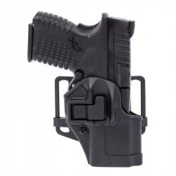 Holster Serpa CQC Glock 42 BLACKHAWK pour droitier noir mat - 1