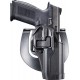 Holster Serpa CQC Glock 42 BLACKHAWK pour droitier noir mat - 2