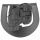 Holster Serpa CQC S&W cadre J 2" BLACKHAWK pour gaucher noir mat - 5