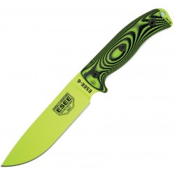 Couteau Venom lame lisse vert manche 3D noir et vert Model 6 Esee - 1