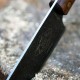 Machette lame lisse noir manche naturel Libertariat ESEE - 2