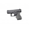 Grip crosse HandALL Beavertail pour Glock 42/43 HOGUE - Gris