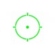 Viseur point vert SCRS MRS SOLAR réticule point 2MOA + cercle HOLOSUN - 5