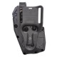 Holster VAULT niveau 3 Glock 17/19 avec TLR7 SAFARILAND Droitier - 6