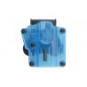 Holster Max Multi-fit BULLDOG CASES Droitier Transparent/Bleu