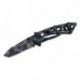 Couteau Buck Bones lame 7.6cm semi-dentelée Camouflage manche Inox - 870CMX - 1