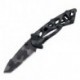 Couteau Buck Bones lame 7.6cm semi-dentelée Camouflage manche Inox - 870CMX - 2