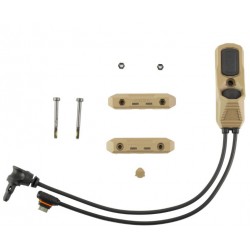 Interrupteur AXON Picatinny UNITY TACTICAL Noir pour USB-C/Crane 17cm FDE - 2
