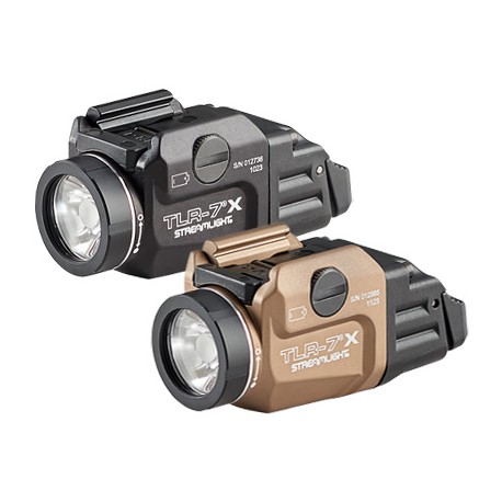 Lampe pour arme TLR-7 X USB-C rechargeable STREAMLIGHT FDE - 1