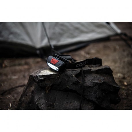 Lampe frontale Coast FL13 chasse lumière rouge