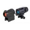 Kit viseur point rouge ROMEO MSR GEN II et magnifier Juliet 3 Micro SIG-SAUER - 1