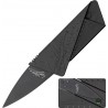 Couteau carte de crédit CARDSHARP Noir