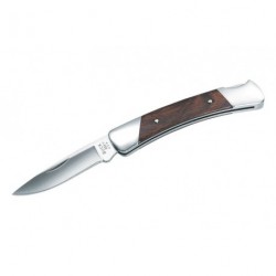 Couteau Buck Prince lame 6cm Lisse Satin manche Bois Dymondwood - 503RWS - 1
