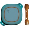 Couvert de camping 4 pièces Mess Kit UCO Bleu - 1