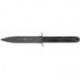 Couteau Ka-Bar Ek Model 4 lame 16.5cm Lisse Noir manche GFN - EK44