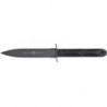 Couteau Ka-Bar Ek Model 4 lame 16.5cm Lisse Noir manche GFN - EK44
