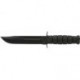 Couteau Ka-Bar Fighting Knife lame 17.8cm Lisse Noir manche Polymère - 1211 - 1