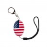 Alarme d'alerte pour autodéfense SABRE Drapeau USA - 1
