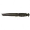 Couteau Ka-Bar Tanto lame 13.3cm Lisse Noir manche Polymère - 1254