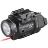 Lampe tactique TLR-8 HL-X SUB USB avec laser rouge STREAMLIGHT Rail 1913 court - 1
