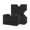 Support de tir Lite Rest avant et arrière ALLEN Amovible et ultra léger 100g