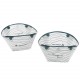 2 Bols pliables de camping Snapfold Bowls COGHLAN'S 500ml - 2