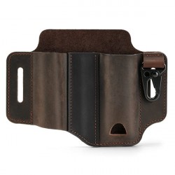 Étui Ceinture pour outils EDC PJ29 VIPERADE cuir marron - 1