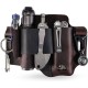 Viperade PJ36 Étui Ceinture en Cuir marron pour outils multifonction - 1
