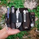 Viperade PJ36 Étui Ceinture en Cuir marron pour outils multifonction - 2
