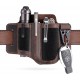 Viperade PL3 Étui Multitool en Cuir marron avec Zone pour moral patch - 1