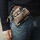 MKM EDC Étui Organiseur de Ceinture en Cuir Gris - 2