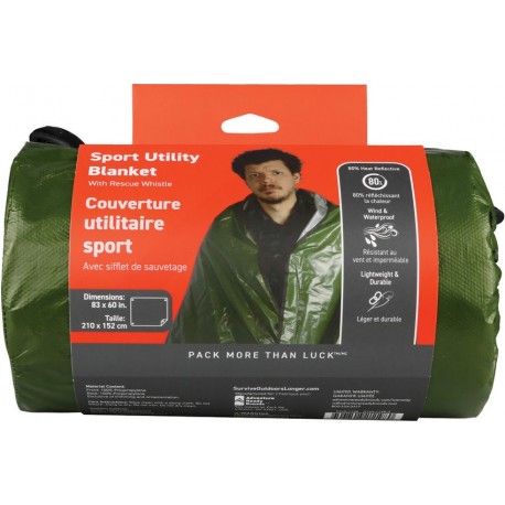 Couverture de survie Sport Utility SOL Vert - 1