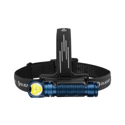 Lampe Frontale OLIGHT Perun 3 – 3000 Lumens Lumière Blanche & Rouge - Bleu nuit - 1