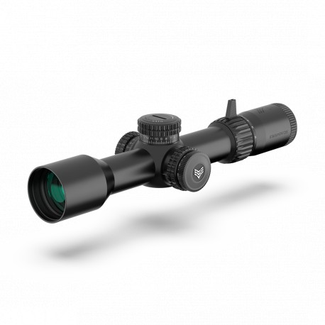 Lunette de Précision Warhawk FFP 5-25x56 SWAMPFOX 34mm Réticule Sharpshooter MIL - 1