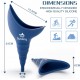 Urinoir debout pour femme SUNANY Bleu - 2