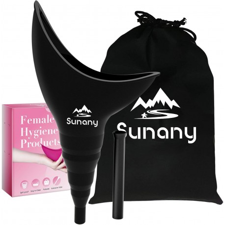 Urinoir debout pour femme SUNANY Noir - 1