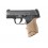 Talon de Chargeur Caoutchouc HOGUE pour SIG SAUER P365 (10 coups) FDE