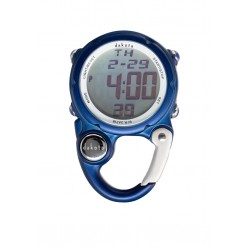 Montre mousqueton clip Mini Digiclip DAKOTA Bleu Foncé - 1