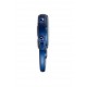 Montre mousqueton clip Mini Digiclip DAKOTA Bleu Foncé - 4