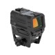 Viseur point rouge AEMS PRO X2 point + cercle 2/65 MOA HOLOSUN - 3
