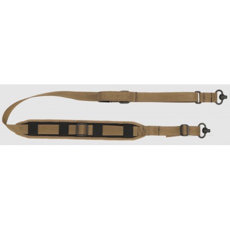 Sangle tactique SENTINEL 2 points avec attache rapide GROVTEC Coyote - 1