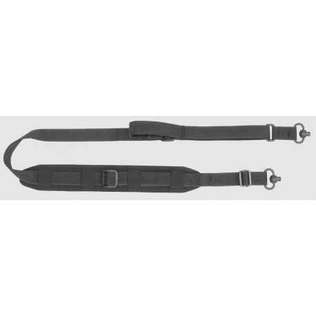 Sangle tactique SENTINEL 2 points avec attache rapide GROVTEC Noir - 1