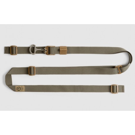 Sangle tactique ajustable ESD SLING EDGAR SHERMAN DESIGN Vert ranger - 1
