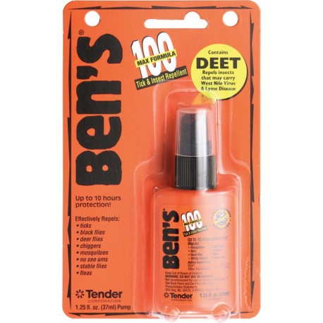 Répulsif Tiques & Insectes BEN’S 100 MAX 37 ml - 1